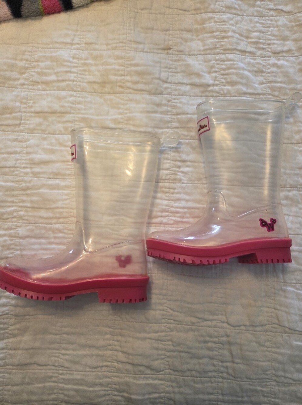 American Girl Wellie Wishers Clesr Rain Boots